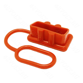 Заглушка Андерсон красная 350A